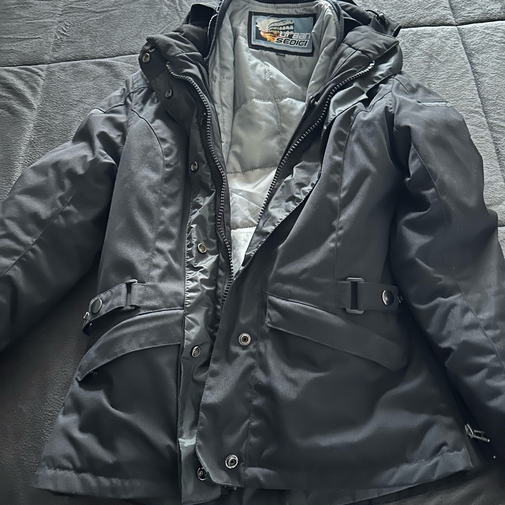 Women's Black Motorcycle Jacket
